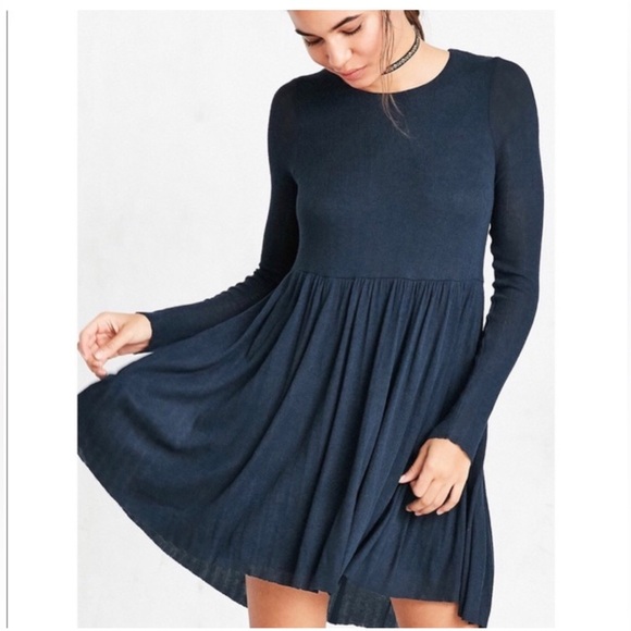 Kimchi Blue Dresses & Skirts - Kimchi Blue Navy Sweater Dress sz L
